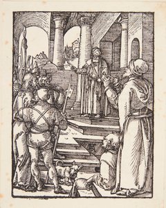 Kristus Pilatuksen edessä tekijältä Albrecht Dürer