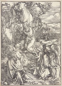 Kristus Öljymäeltä tekijältä Albrecht Dürer