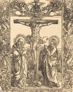 Kristus ristillä, 1516. tekijältä Albrecht Dürer