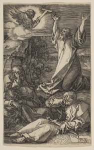 Kristus Öljymäellä, The Passion, 1508. tekijältä Albrecht Dürer