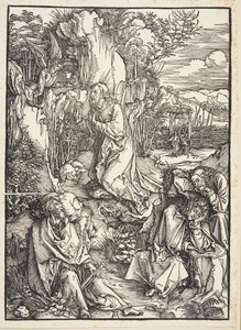 Kristus oliivivuorella tekijältä Albrecht Dürer