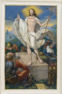Kristuksen ylösnousemus tekijältä Albrecht Dürer