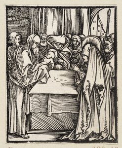 Kristuksen tuominen temppeliin (43 uskonnollista aihetta) tekijältä Albrecht Dürer