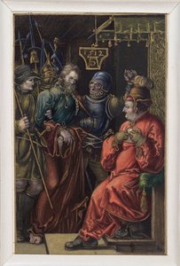 Kristus Kaifaan edessä tekijältä Albrecht Dürer