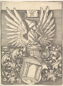 Albrecht Dürerin vaakuna, 1523. tekijältä Albrecht Dürer