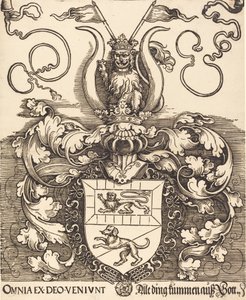 Lorenz Staiberin vaakuna, luultavasti 15201521. tekijältä Albrecht Dürer