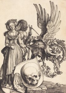 Escut amb calavera, 1503. finlandès tekijältä Albrecht Dürer