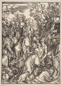 Kristuksen laskeutuminen tekijältä Albrecht Dürer