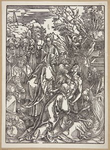 Kristuksen laskeutuminen tekijältä Albrecht Dürer