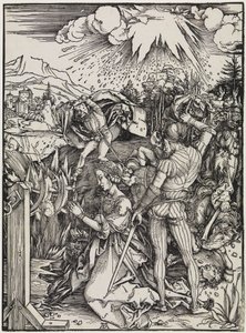 Pyhän Katariinan mestaus tekijältä Albrecht Dürer