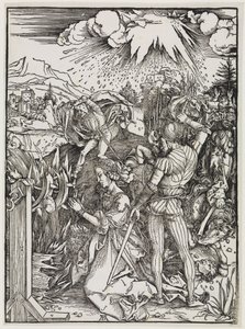 Pyhän Katariinan mestaus tekijältä Albrecht Dürer