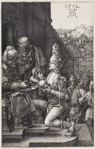 Pilatus pesee kätensä tekijältä Albrecht Dürer
