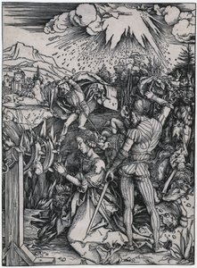Pyhän Katariinan kärsimykset tekijältä Albrecht Dürer