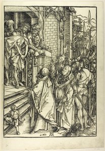Ecce Homo - Kristuksen esittely suuresta kärsimyksestä tekijältä Albrecht Dürer