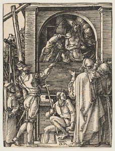 Ecco Homo, The Small Passion -sarjasta, n. 1509. tekijältä Albrecht Dürer