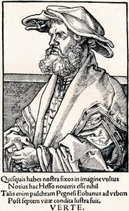 Eobanus Hessen, 1527 1906 tekijältä Albrecht Dürer