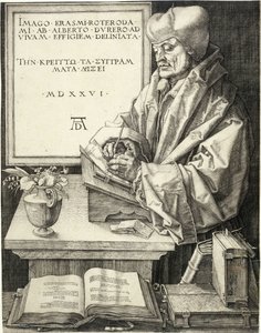 Erasmus von Rotterdam (Bartsch 107)