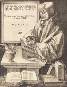 Erasmus Rotterdamilainen, 1526. tekijältä Albrecht Dürer