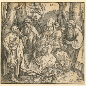 Erasmus Rotterdamilainen tekijältä Albrecht Dürer
