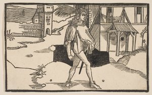 Eunuchus, Terencen komedia, 1800-luvun uusintapainos.n.d. tekijältä Albrecht Dürer