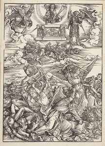 Neljä Eufratin kostavaa enkeliä tekijältä Albrecht Dürer