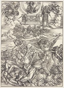 Neljä Eufratin kostavaa enkeliä tekijältä Albrecht Dürer
