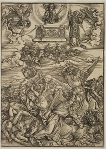 Neljä Eufratin kostavaa enkeliä tekijältä Albrecht Dürer
