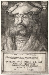 Frederick Viisas, Saksin vaaliruhtinas tekijältä Albrecht Dürer