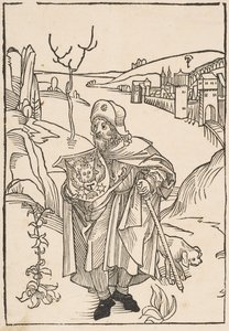 Gerson pyhiinvaeltajana, Gersonis-oopperan etukappale, 1489.n.d. tekijältä Albrecht Dürer