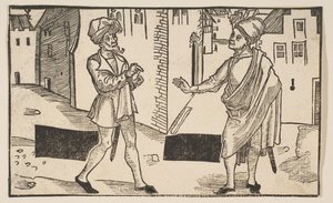 Hecyra, Terencen komedia, 1800-luvun uusintapainos.n.d. tekijältä Albrecht Dürer