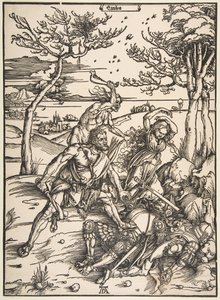 Hercules ja Cacus.n.d. tekijältä Albrecht Dürer