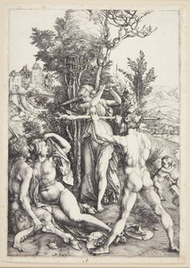 Hercules risteyksessä tekijältä Albrecht Dürer