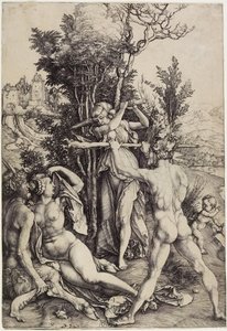 Hercules, c. 1499 tekijältä Albrecht Dürer