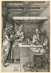 Herodias ottaa vastaan Johannesin pään tekijältä Albrecht Dürer