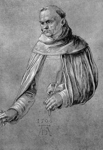Pyhä Dominikus, 1506, 1936 tekijältä Albrecht Dürer