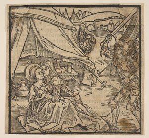 Kuvitus Ritter von Turnista, 1493.n.d. tekijältä Albrecht Dürer