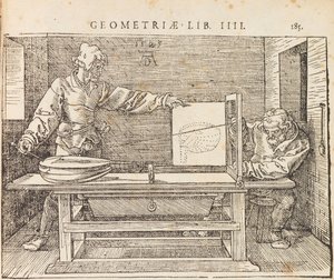 Institutionum geometricae libri quatuor, 1528 tekijältä Albrecht Dürer