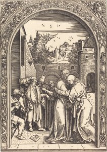 Joachim ja Anna Golden Gatessa, 1504. tekijältä Albrecht Dürer