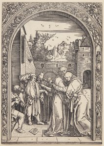 Joachim i St. Ann es troben al Golden Gatefinnish tekijältä Albrecht Dürer