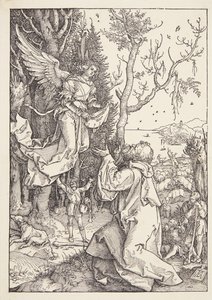Joakim ja enkeli tekijältä Albrecht Dürer