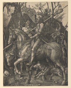 Ritari, kuolema ja paholainen tekijältä Albrecht Dürer