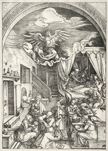Neitsyen elämä: Neitsyen syntymä tekijältä Albrecht Dürer