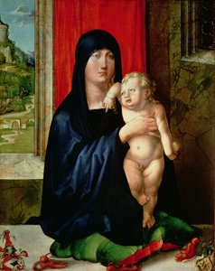 Madonna ja lapsi, n. 1496-1499 (katso kääntöpuoli 61322)