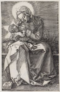 Imettävä Madonna tekijältä Albrecht Dürer