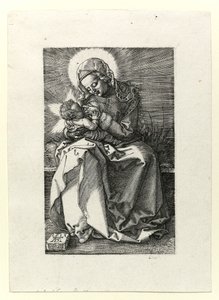 Madonna imettää lasta, 1519 tekijältä Albrecht Dürer