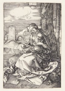 Madonna päärynän kanssa tekijältä Albrecht Dürer