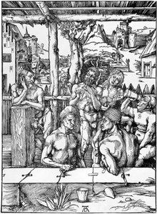 Miesten uima-allas tekijältä Albrecht Dürer