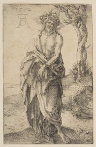 Surun mies, kädet sidottuna, 1512. tekijältä Albrecht Dürer