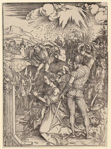 Pyhän Katariinan marttyyri tekijältä Albrecht Dürer