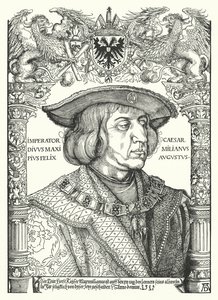 Maximilian I, Pyhän Rooman keisari tekijältä Albrecht Dürer